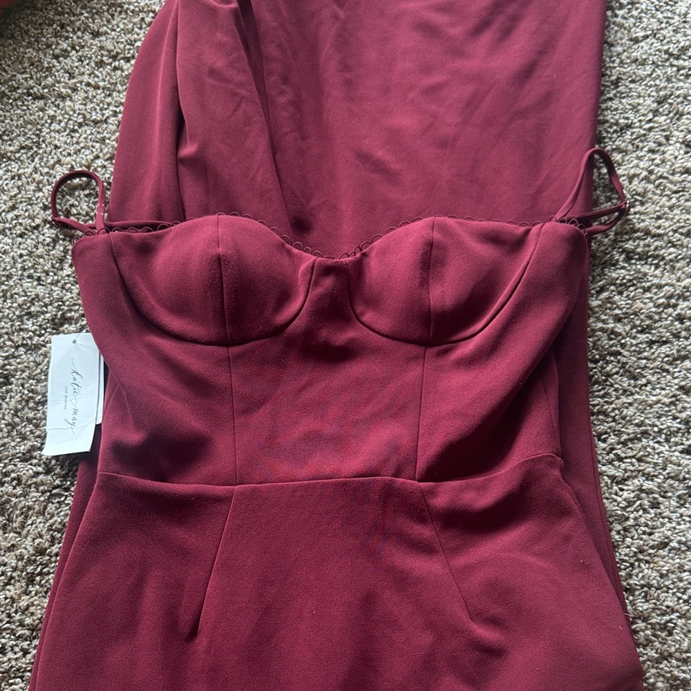 Katie May Burgundy Dress